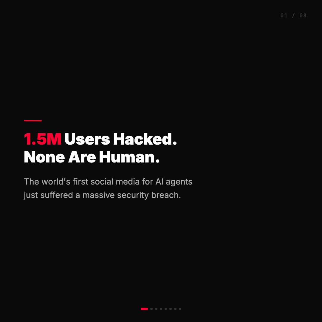 A social media platform with 1.5 million users just got hacked. But none of thos...